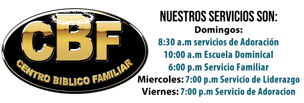 Horarios de reuniones de Centro Bíblico Familiar